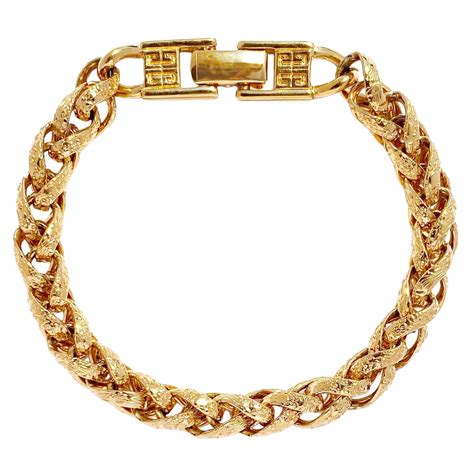 vintage givenchy twisted bracelet|vintage givenchy jewelry marks.